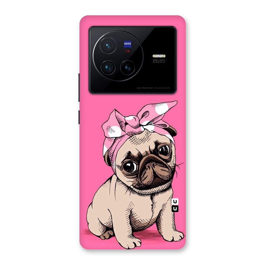 Ribbon Doggo Back Case for Vivo X80