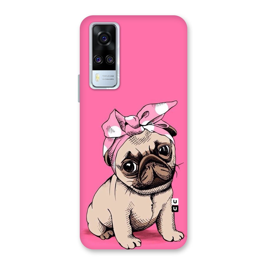 Ribbon Doggo Back Case for Vivo Y31