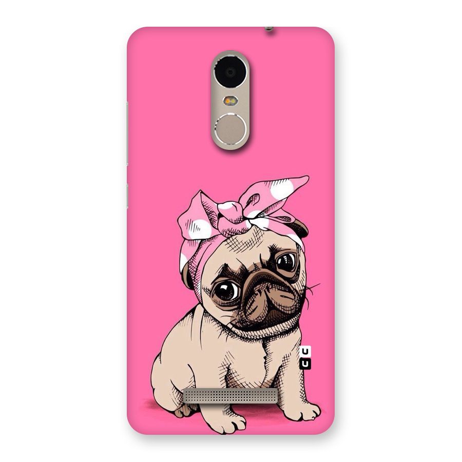 Ribbon Doggo Back Case for Xiaomi Redmi Note 3
