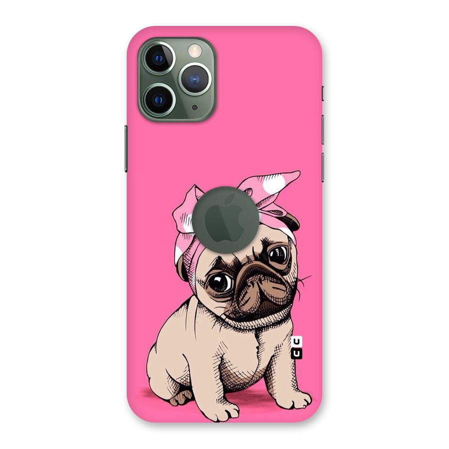 Ribbon Doggo Back Case for iPhone 11 Pro Logo  Cut
