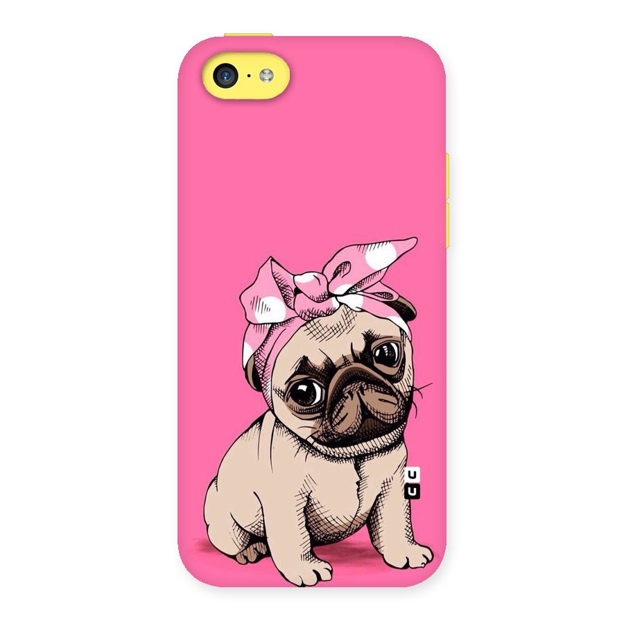 Ribbon Doggo Back Case for iPhone 5C