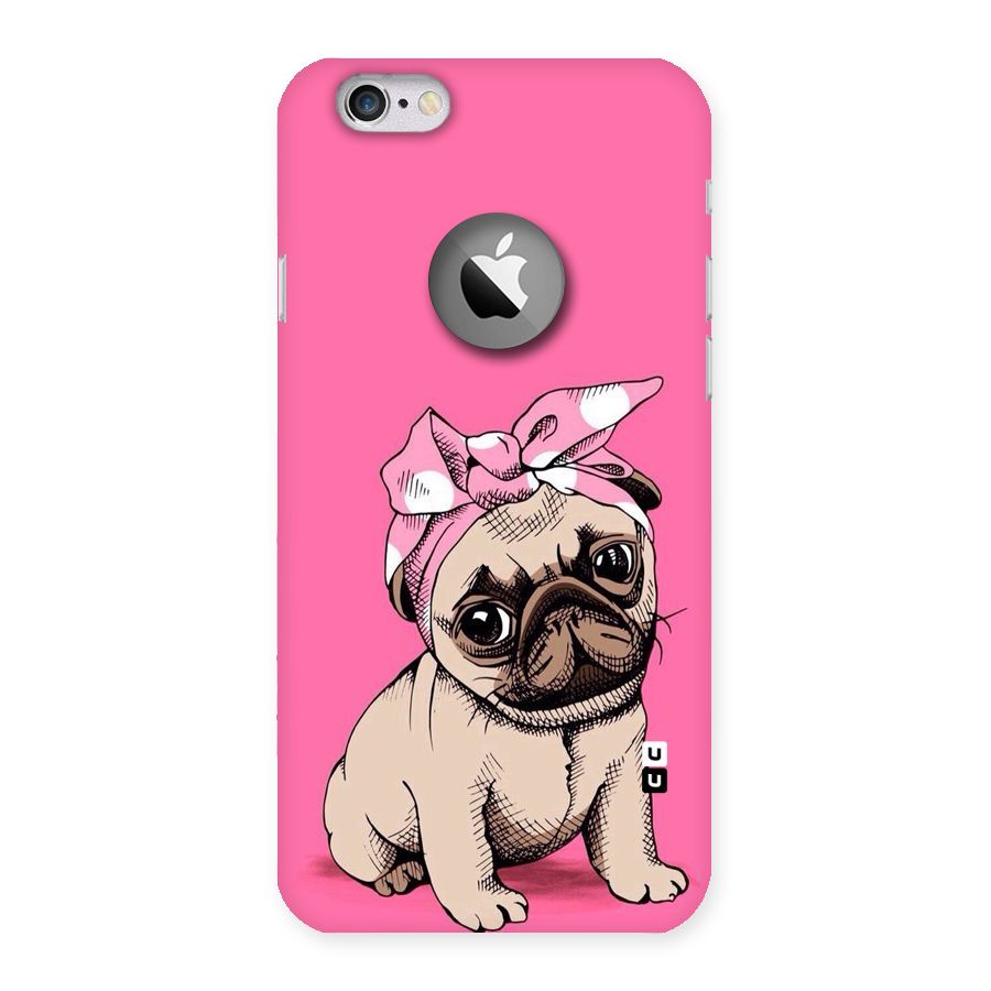 Ribbon Doggo Back Case for iPhone 6 Logo Cut