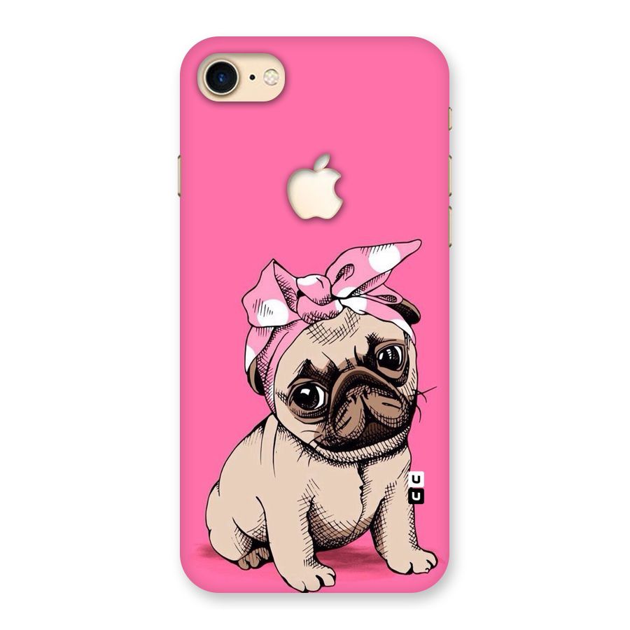 Ribbon Doggo Back Case for iPhone 7 Apple Cut