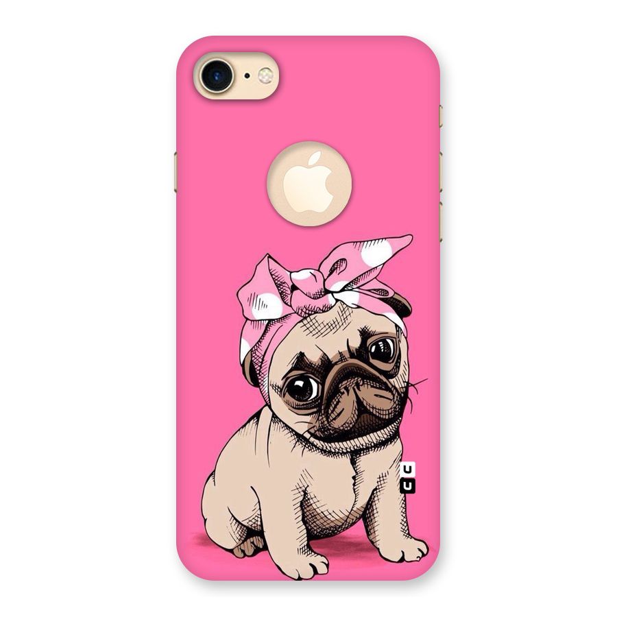 Ribbon Doggo Back Case for iPhone 7 Logo Cut