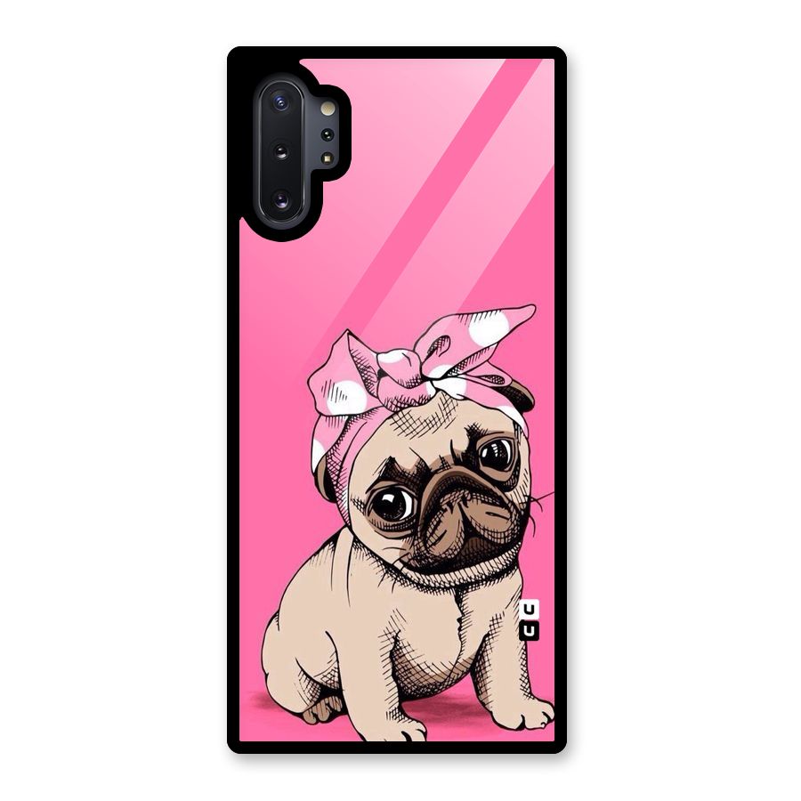 Ribbon Doggo Glass Back Case for Galaxy Note 10 Plus