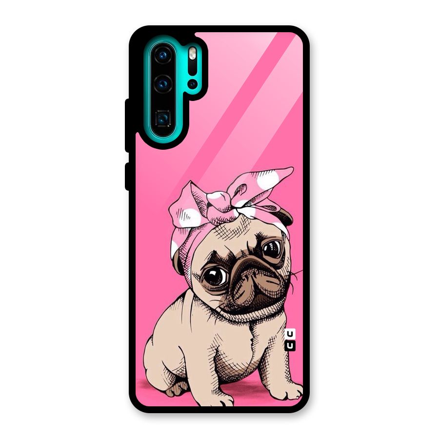 Ribbon Doggo Glass Back Case for Huawei P30 Pro