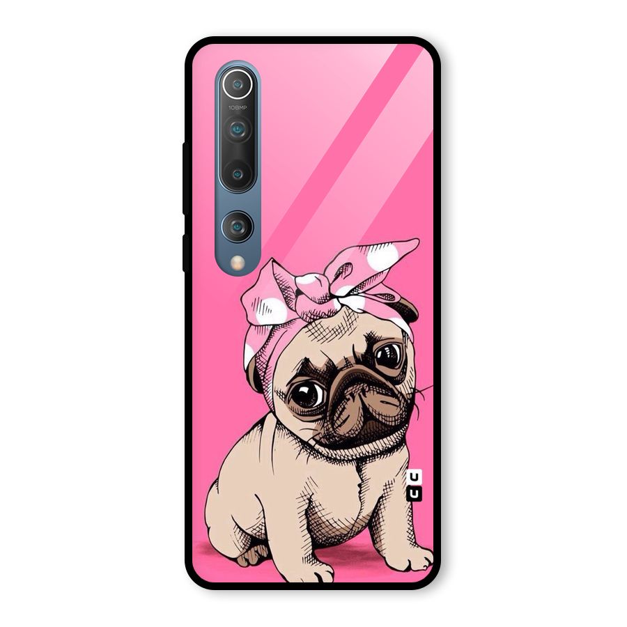 Ribbon Doggo Glass Back Case for Mi 10