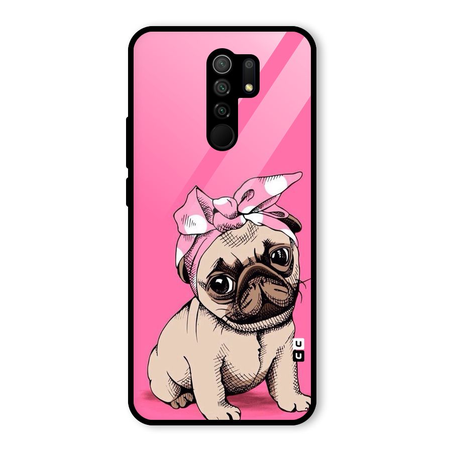 Ribbon Doggo Glass Back Case for Poco M2