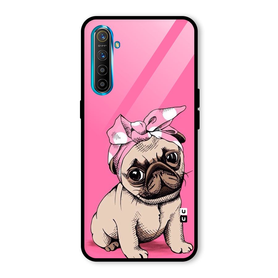Ribbon Doggo Glass Back Case for Realme X2