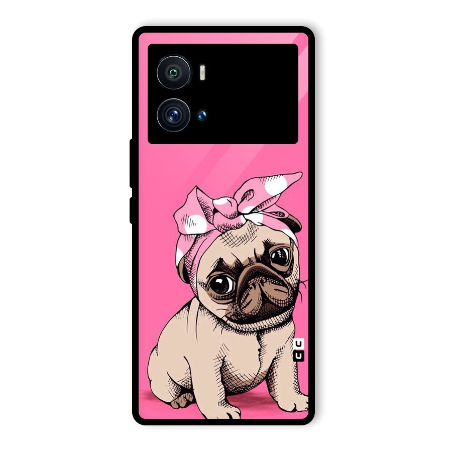 Ribbon Doggo Glass Back Case for Vivo iQOO 9 Pro