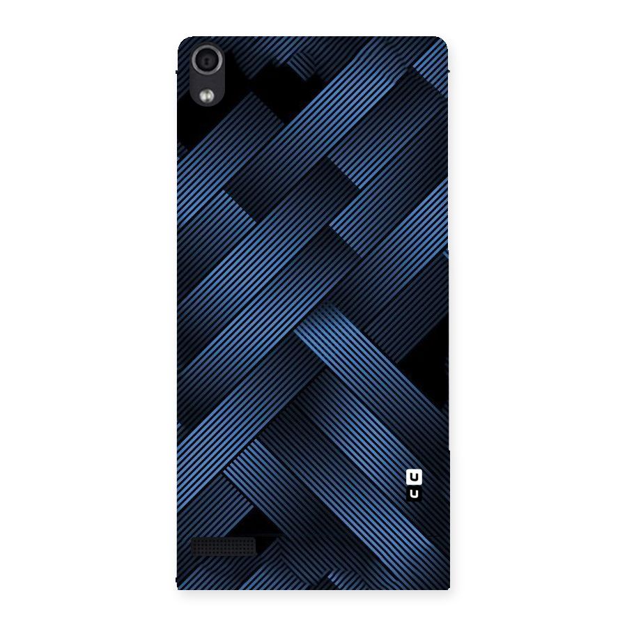 Ribbon Stripes Back Case for Ascend P6