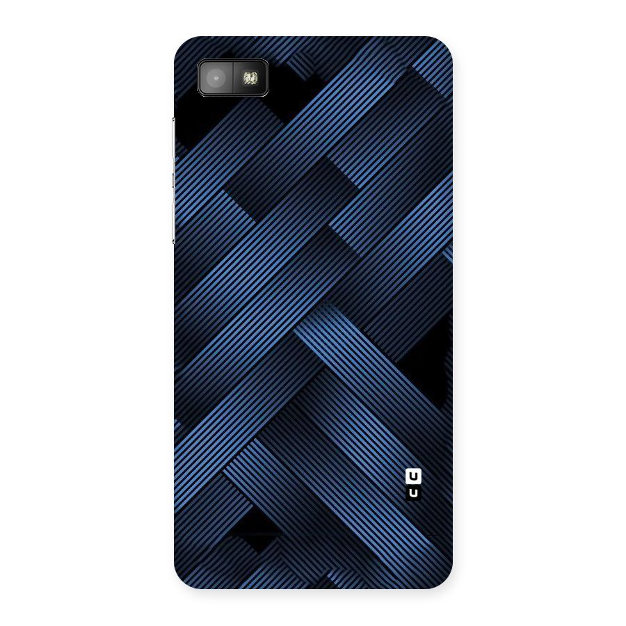 Ribbon Stripes Back Case for Blackberry Z10