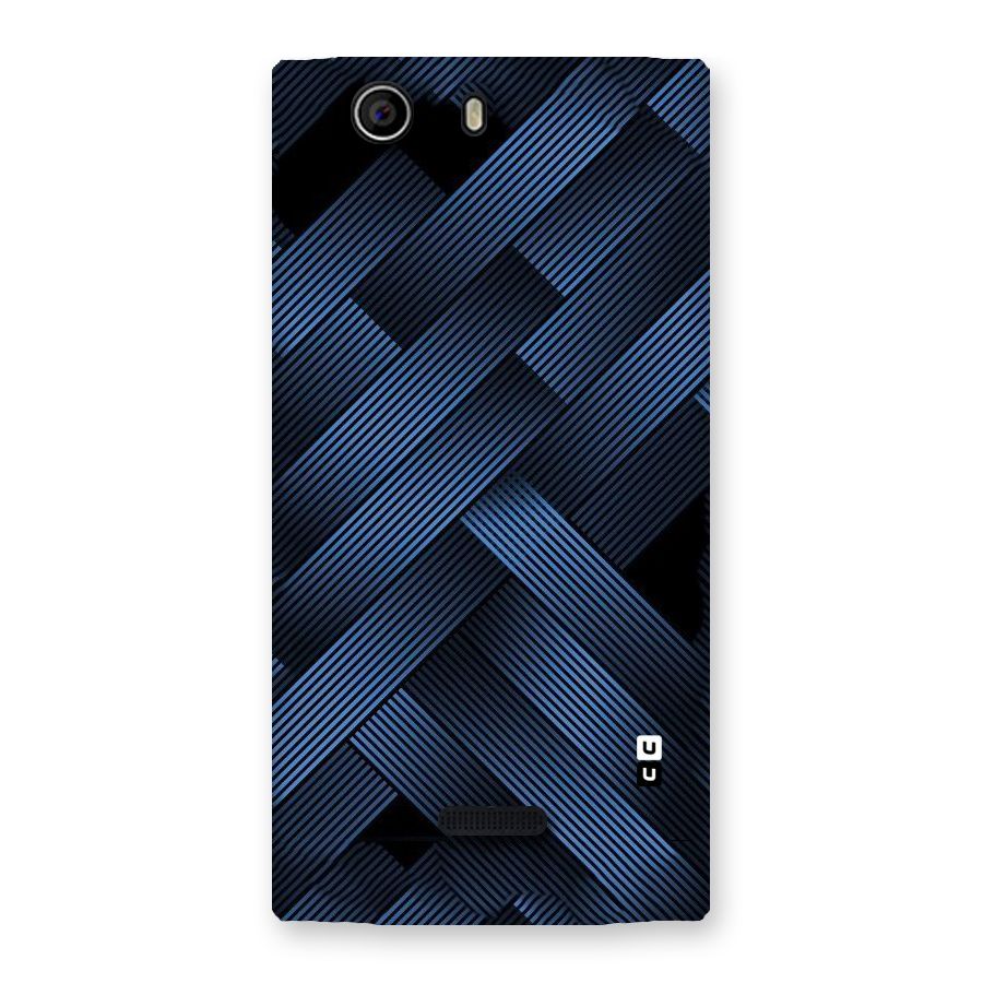 Ribbon Stripes Back Case for Canvas Nitro 2 E311