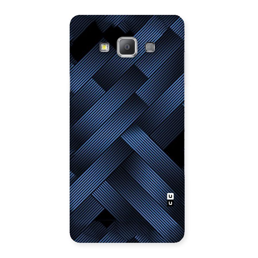 Ribbon Stripes Back Case for Galaxy A7