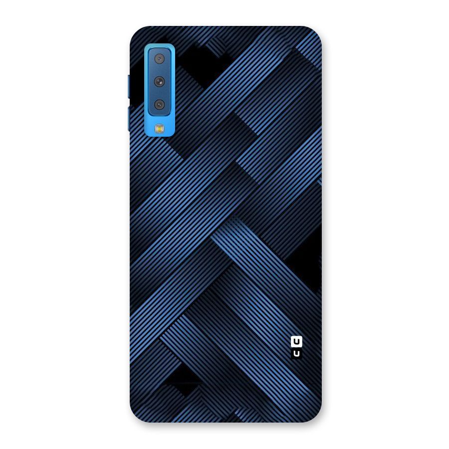 Ribbon Stripes Back Case for Galaxy A7 (2018)