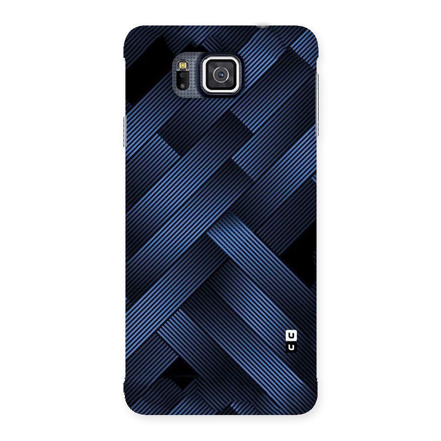 Ribbon Stripes Back Case for Galaxy Alpha
