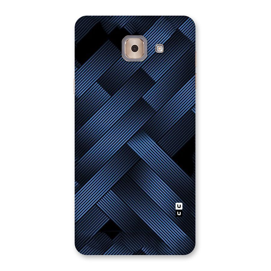 Ribbon Stripes Back Case for Galaxy J7 Max