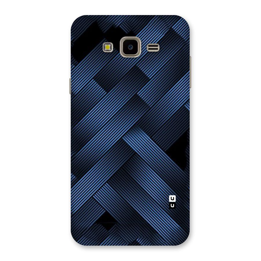Ribbon Stripes Back Case for Galaxy J7 Nxt