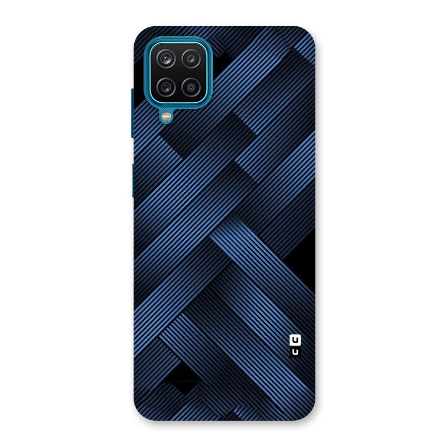 Ribbon Stripes Back Case for Galaxy M12