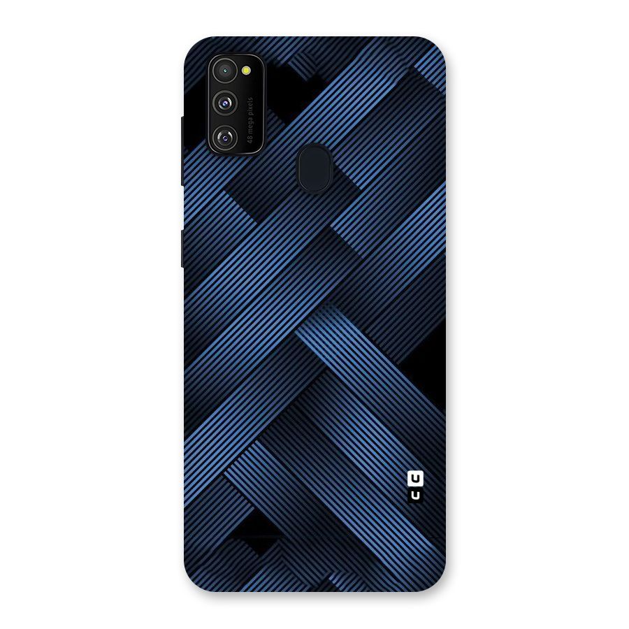 Ribbon Stripes Back Case for Galaxy M21