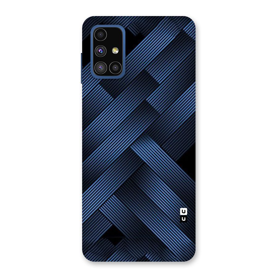 Ribbon Stripes Back Case for Galaxy M51