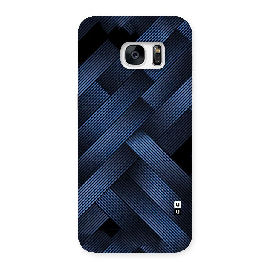 Ribbon Stripes Back Case for Galaxy S7 Edge