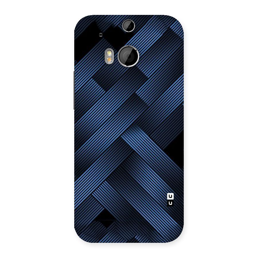 Ribbon Stripes Back Case for HTC One M8