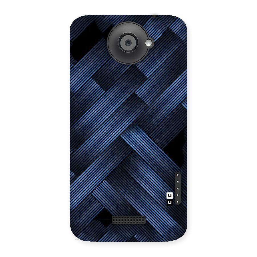 Ribbon Stripes Back Case for HTC One X