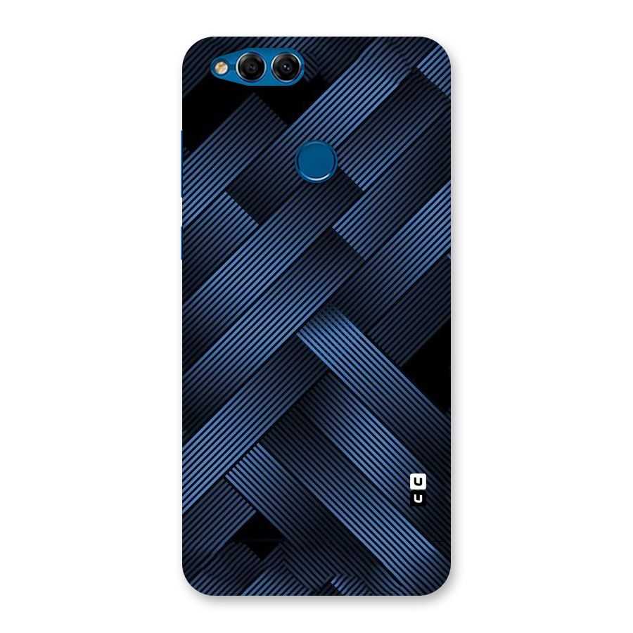 Ribbon Stripes Back Case for Honor 7X