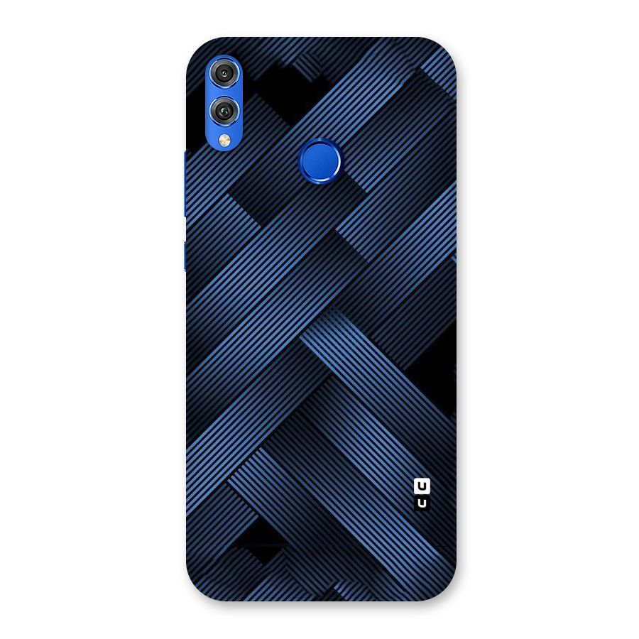 Ribbon Stripes Back Case for Honor 8X