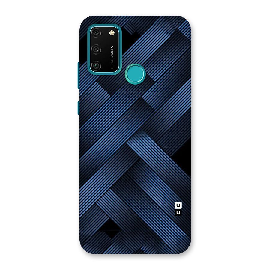 Ribbon Stripes Back Case for Honor 9A