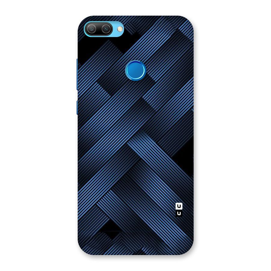 Ribbon Stripes Back Case for Honor 9N