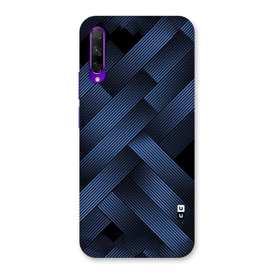 Ribbon Stripes Back Case for Honor 9X Pro