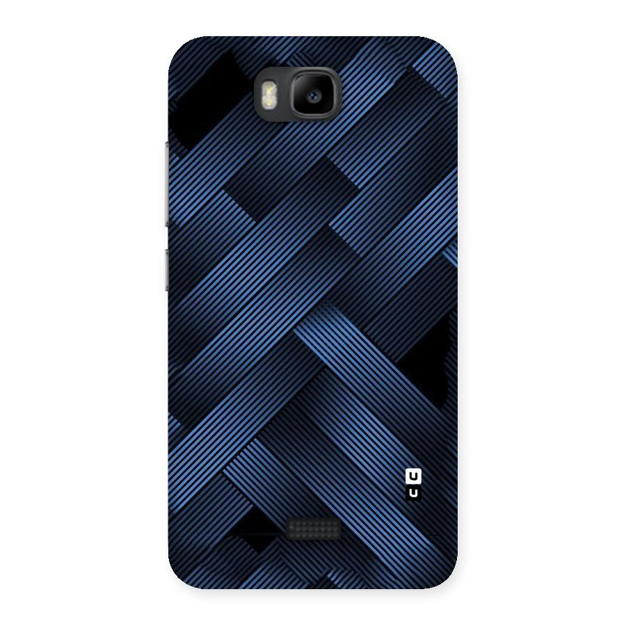 Ribbon Stripes Back Case for Honor Bee