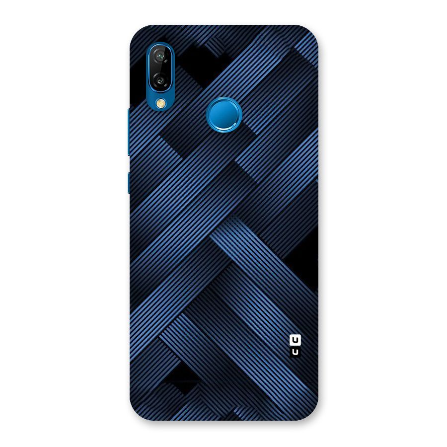 Ribbon Stripes Back Case for Huawei P20 Lite