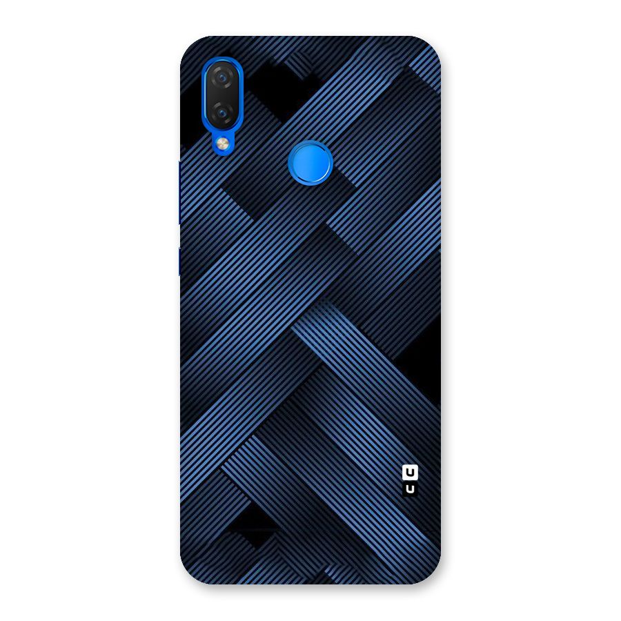 Ribbon Stripes Back Case for Huawei P Smart+