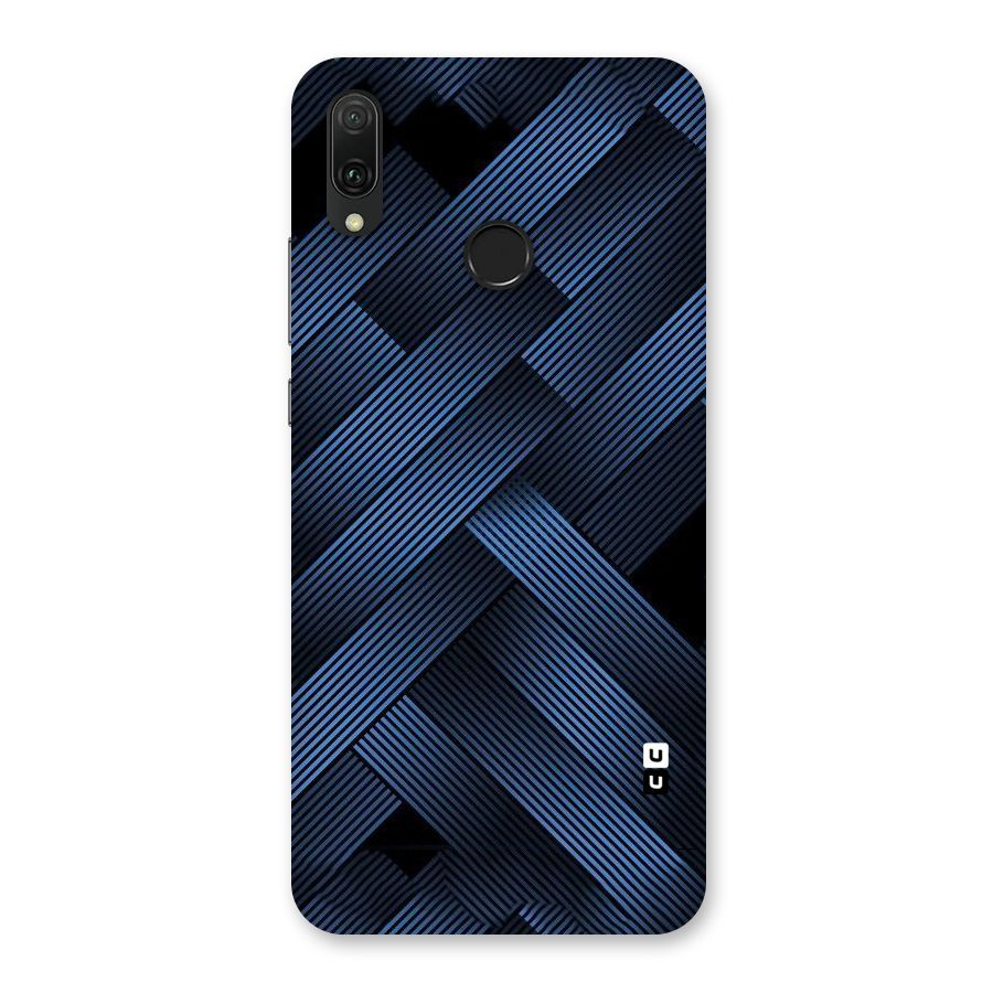 Ribbon Stripes Back Case for Huawei Y9 (2019)