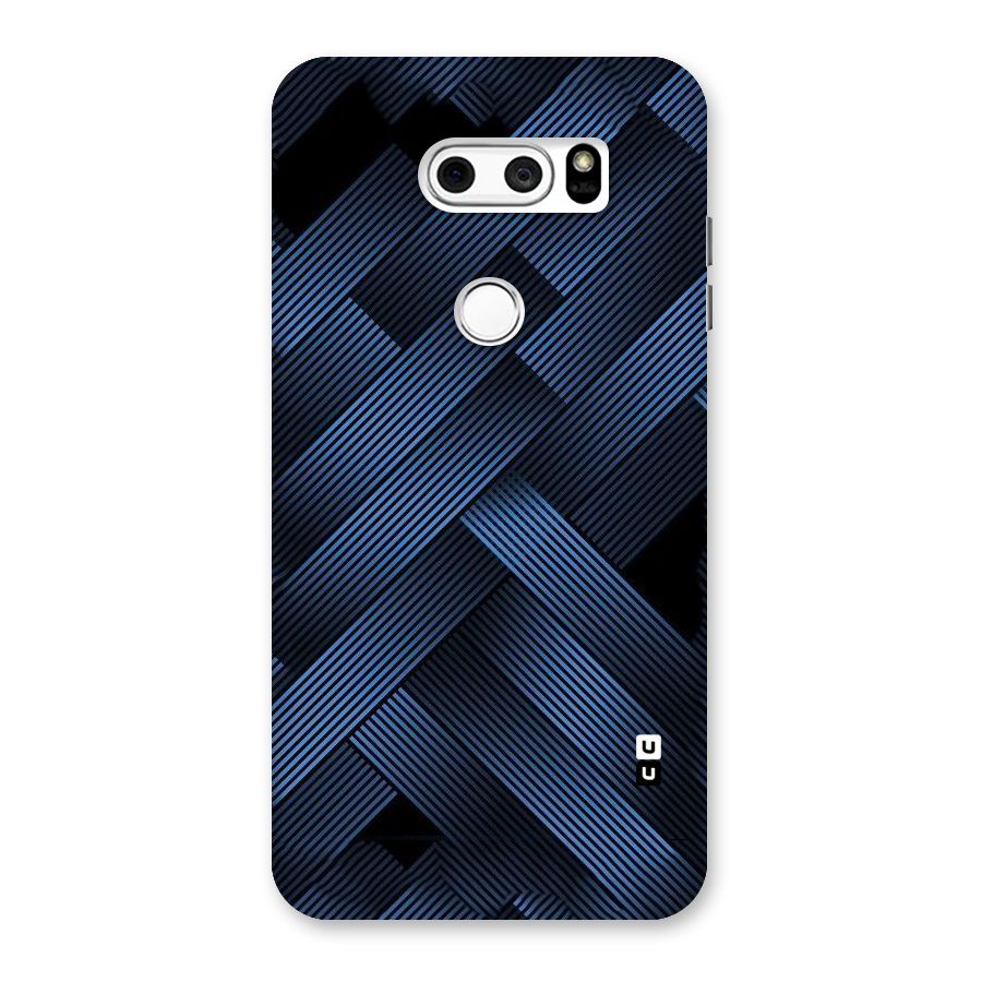 Ribbon Stripes Back Case for LG V30