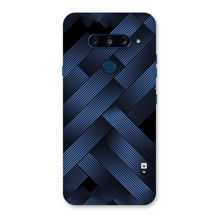 Ribbon Stripes Back Case for LG  V40 ThinQ