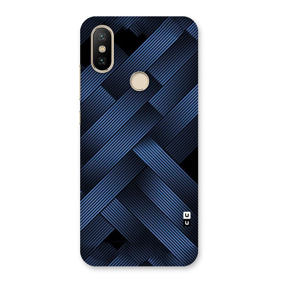 Ribbon Stripes Back Case for Mi A2
