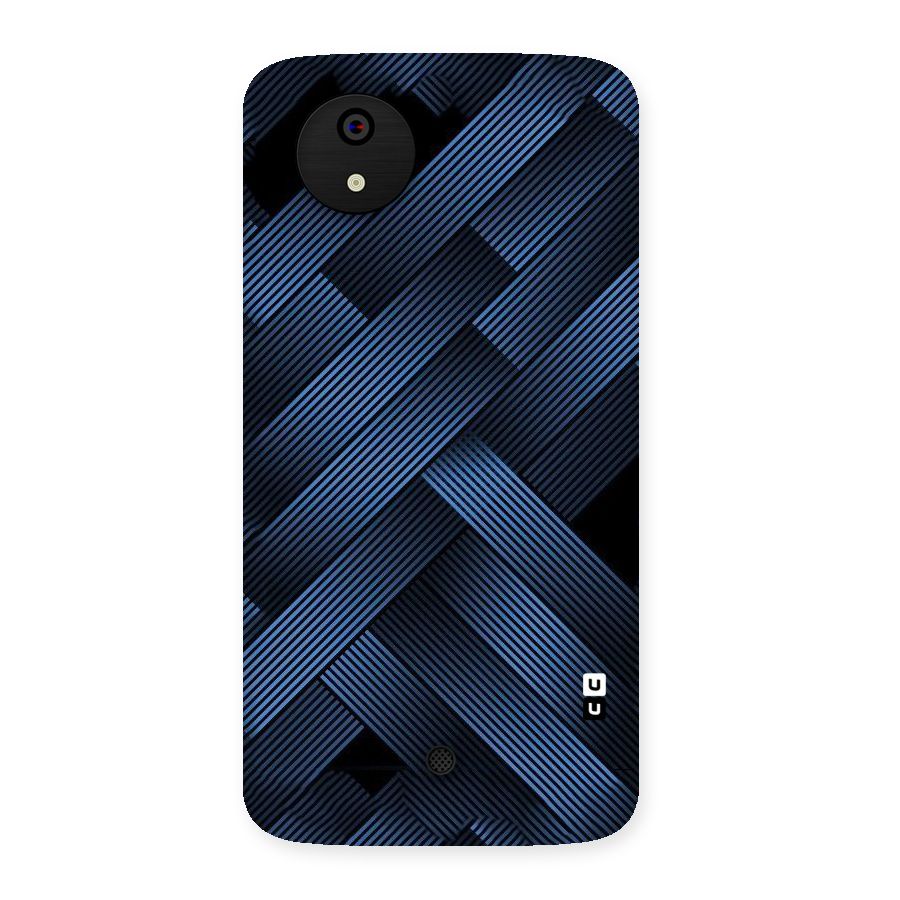 Ribbon Stripes Back Case for Micromax Canvas A1