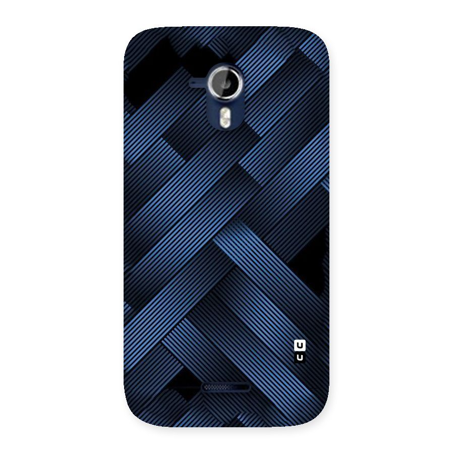 Ribbon Stripes Back Case for Micromax Canvas Magnus A117