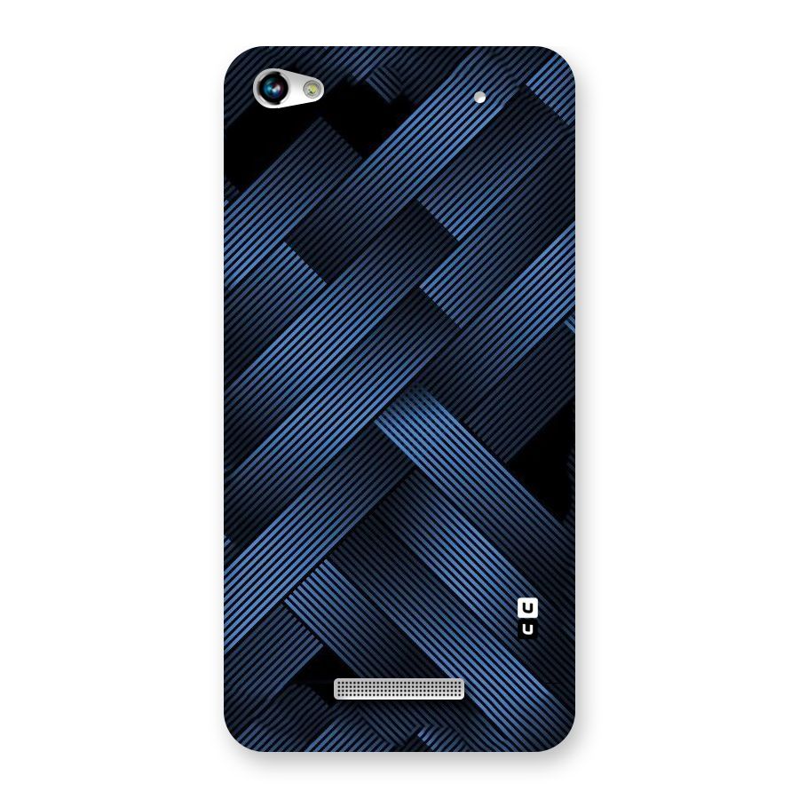 Ribbon Stripes Back Case for Micromax Hue 2