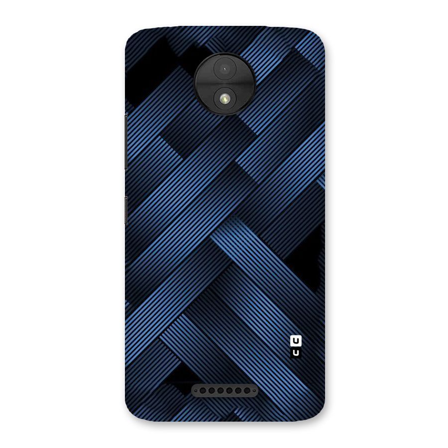 Ribbon Stripes Back Case for Moto C