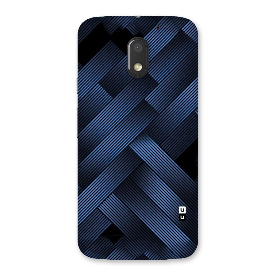 Ribbon Stripes Back Case for Moto E3 Power
