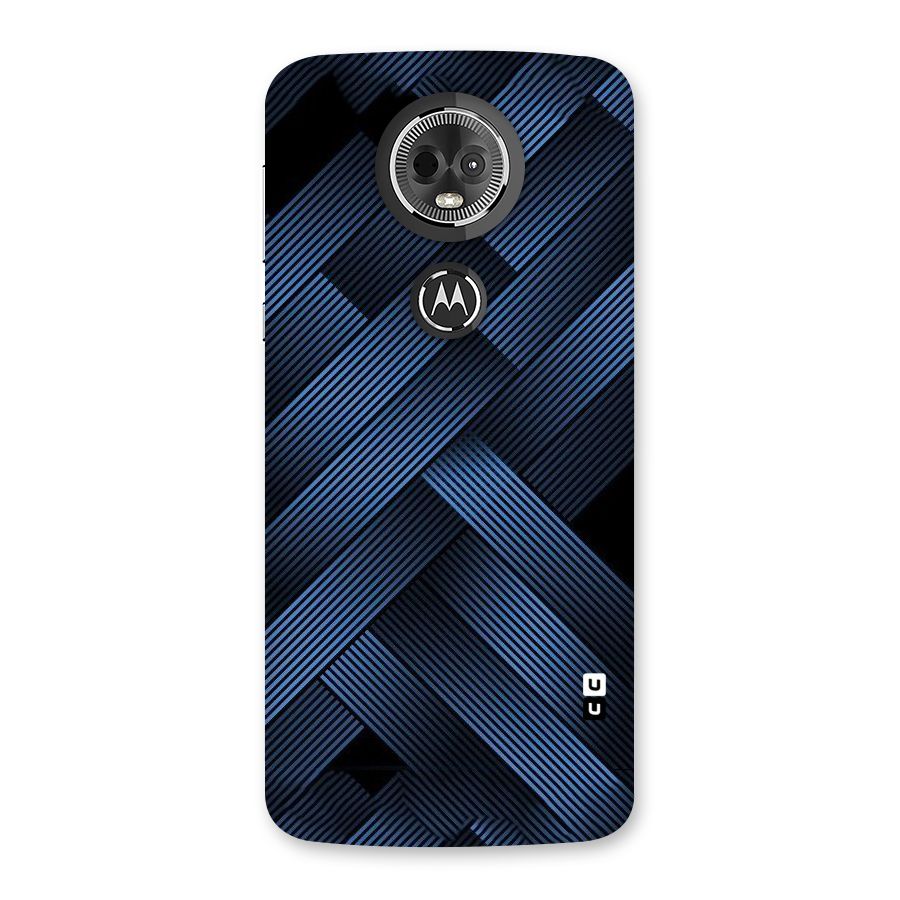 Ribbon Stripes Back Case for Moto E5 Plus