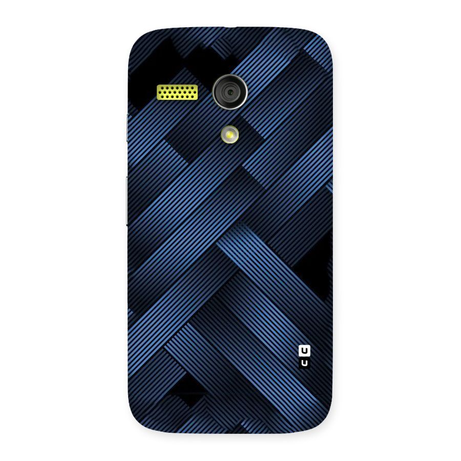 Ribbon Stripes Back Case for Moto G
