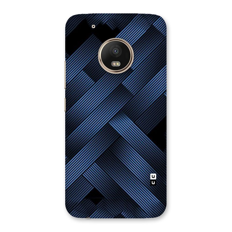Ribbon Stripes Back Case for Moto G5 Plus