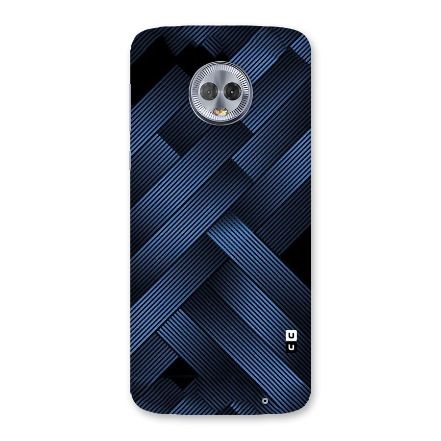 Ribbon Stripes Back Case for Moto G6 Plus