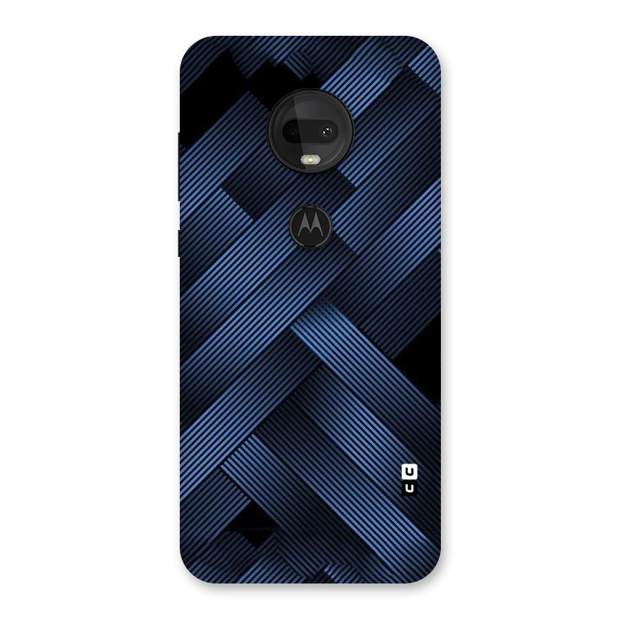 Ribbon Stripes Back Case for Moto G7